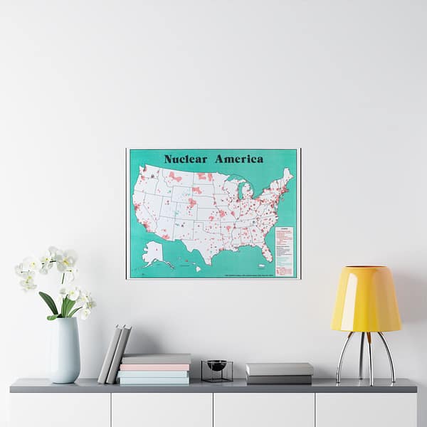 13483395117869387194_2048-1.jpeg Nuclear America - War Resisters League (1979) - Atomic Age Poster Print