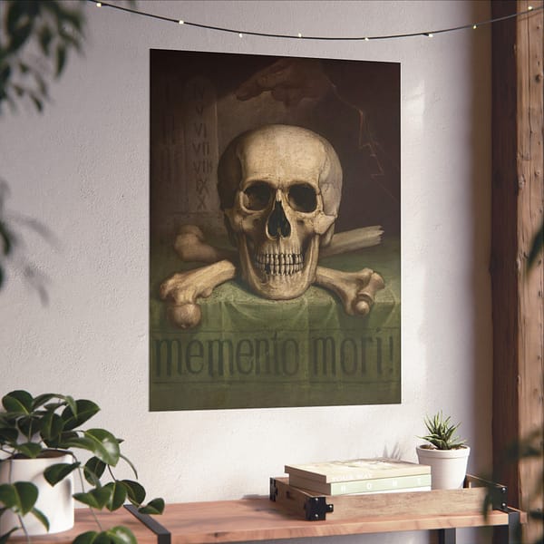 14174121956365782651_2048.jpeg Memento Mori - Jozef Hanula (1901) - Vintage Art Poster Print