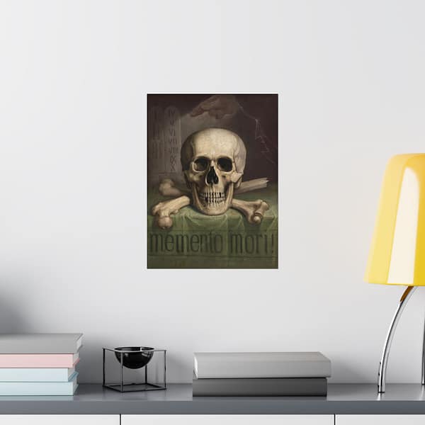 6363123464999102544_2048.jpeg Memento Mori - Jozef Hanula (1901) - Vintage Art Poster Print