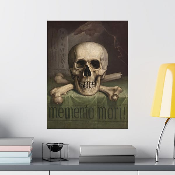 7905679412262575448_2048.jpeg Memento Mori - Jozef Hanula (1901) - Vintage Art Poster Print