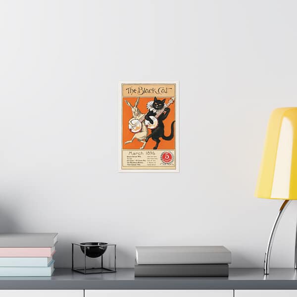9854872466474662862_2048.jpeg The Black Cat, March - Nelly Littlehale Murphy (1896) - Vintage Art Poster Print