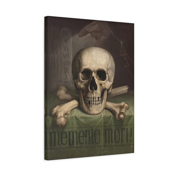 992996434865336841_2048.jpeg Memento Mori - Jozef Hanula (1901) - Vintage Art Canvas Print