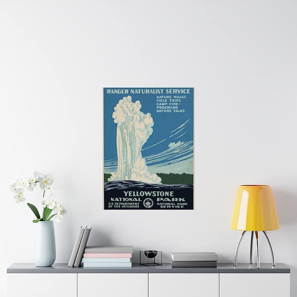 10090043649283861148_2048.jpeg Yellowstone National Park – Works Progress Administration (c. 1930s) – Vintage Travel Poster