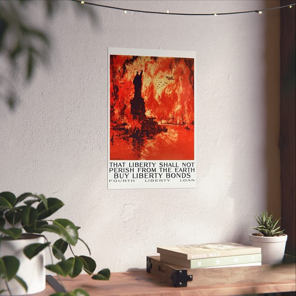 10204081241471720094_2048.jpeg That Liberty Shall Not Perish From the Earth - Buy Liberty Bonds - Joseph Pennell (1918) - Patriotic WWI Poster Print