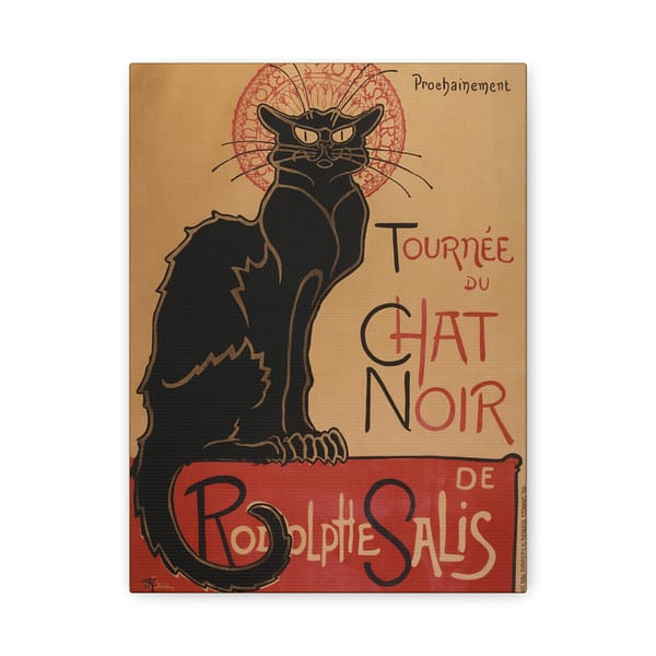 10204820971980598251_2048.jpeg Le Chat Noir – Théophile Steinlen (1896) – Art Nouveau Canvas Print