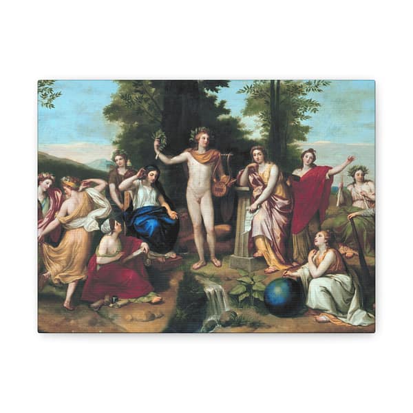 10229201450550857402_2048.jpeg Parnassus – Anton Raphael Mengs (1761) – Classical Canvas Print