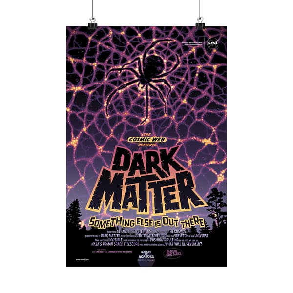 10264024460377534595_2048.jpeg Dark Matter - Something Else is Out There - NASA (2021) - Space Age Poster Print