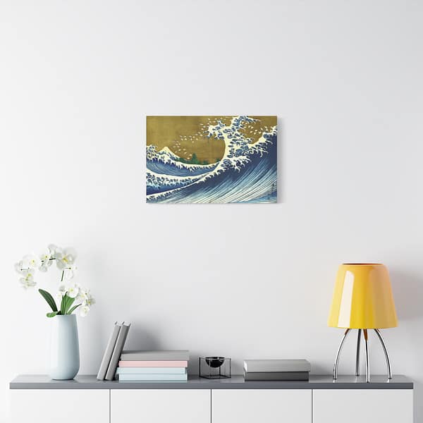 10286467710520011970_2048.jpeg Kaijo no Fuji (Fuji Seen from the Sea) - Katsushika Hokusai (1834) - Japanese Woodblock Canvas Print