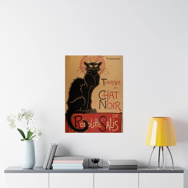 10495067727382032358_2048.jpeg Le Chat Noir – Théophile Steinlen (1896) – Art Nouveau Poster Print