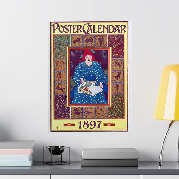 10549225035246710155_2048.jpeg Poster Calendar – Louis John Rhead (1897) – Art Nouveau Poster Print