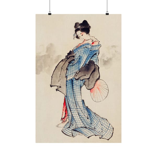 10579983393102758472_2048.jpeg Woman Holding a Fan - Katsushika Hokusai (1830) - Japanese Woodblock Poster Print