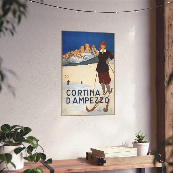 106170217360210464_2048.jpeg Cortina d’Ampezzo, Italy – ENIT Italian National Tourist Board (c. 1920) – Vintage Travel Poster Print