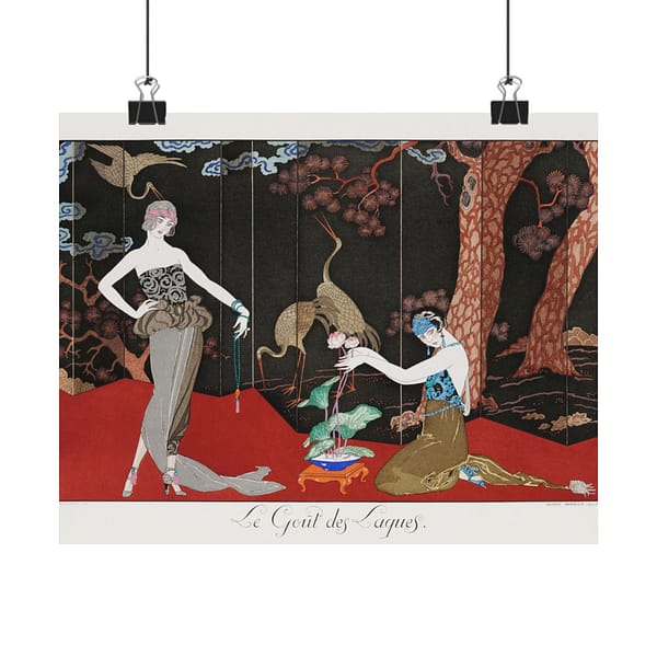 10625435735568291661_2048.jpeg Le Gout des Laques - George Barbier (1920) - Art Deco Poster Print