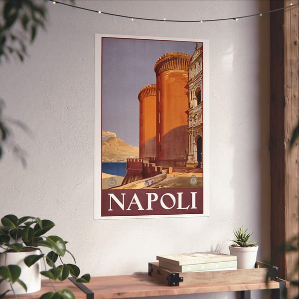 10798532850044195476_2048-1.jpeg Napoli (Naples), Italy – ENIT Italian National Tourist Board (c. 1920) – Vintage Travel Poster Print