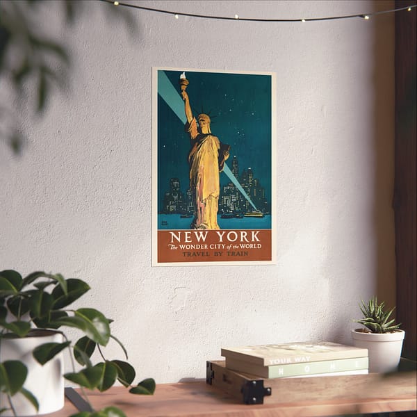 10905389667545905202_2048-1.jpeg New York, The Wonder City of the World - Adolph Treidler (1927) - Vintage Travel Poster Print