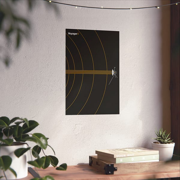 10925463016360125387_2048.jpeg Voyager 2 Probe – NASA – Space Age Poster Print
