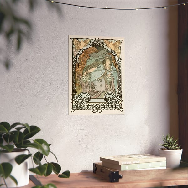 10964089833189710016_2048.jpeg Ilsee, Princesse de Tripoli - Alphonse Mucha (1897) - Art Nouveau Poster Print