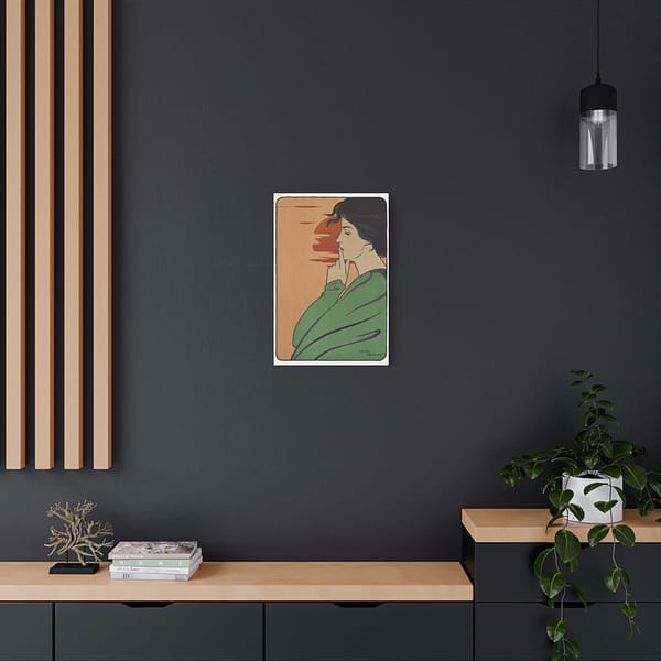 11021691988568871656_2048.jpeg L'Heure du Silence - Henri Georges J. I. Meunier (1897) - Art Nouveau Canvas Print