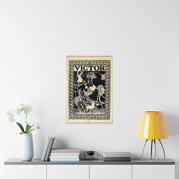 11040532101607936442_2048.jpeg Victor Bicycles ad – William Henry Bradley (c. 1896) – Art Nouveau Poster Print