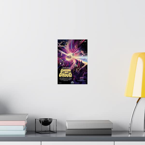 11136888406186807257_2048.jpeg Gamma Ray Ghouls - A Radiating Thriller of Cosmic Proportions! - NASA (2021) - Space Age Poster Print