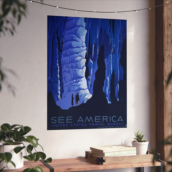 11154827363735184459_2048.jpeg See America, U.S. Travel Bureau – Works Progress Administration (c. 1930s) – Vintage Travel Poster Print