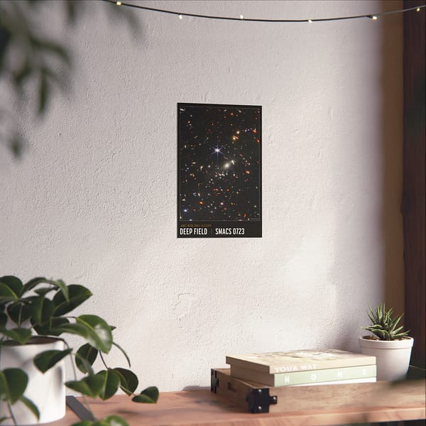 11196612798719341399_2048.jpeg Deep Field - NIRCam Compass Image - NASA James Webb Space Telescope - Space Age Poster Print