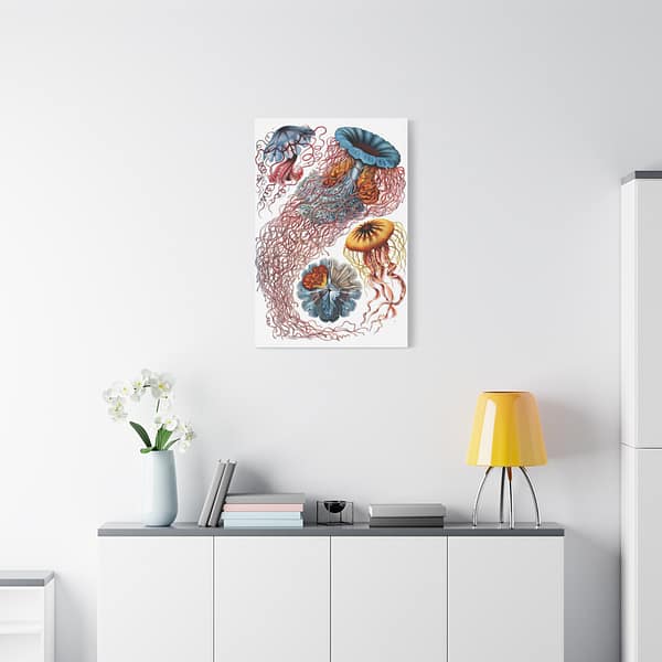 1124115294917573447_2048.jpeg Jellyfish (Discomedusae), Kunstformen der Natur – Ernst Haeckel (1904) – Natural History Canvas Print