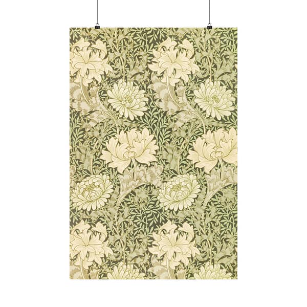 11243096697062897412_2048-1.jpeg Chrysanthemum - William Morris (1877) - Botanical Poster Print