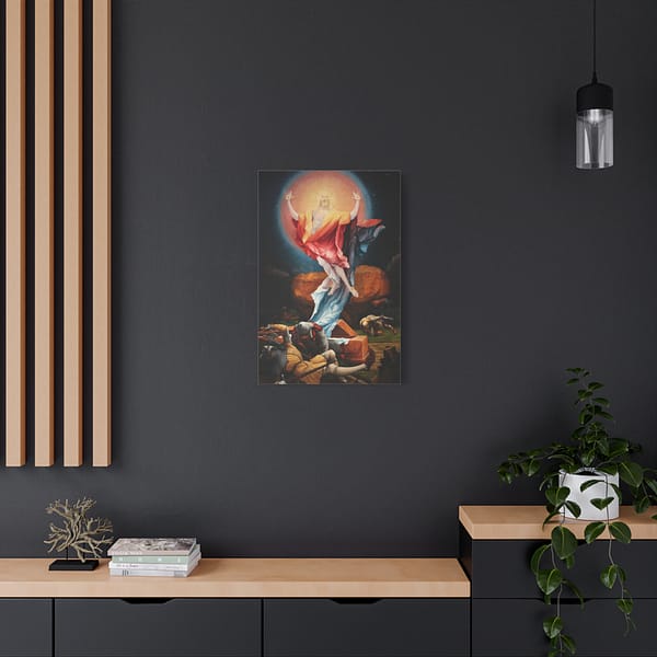 11276510410687562382_2048.jpeg Isenheim Altarpiece (Resurrection panel) – Matthias Grünewald (c. 1512-1516) – Renaissance Canvas Print