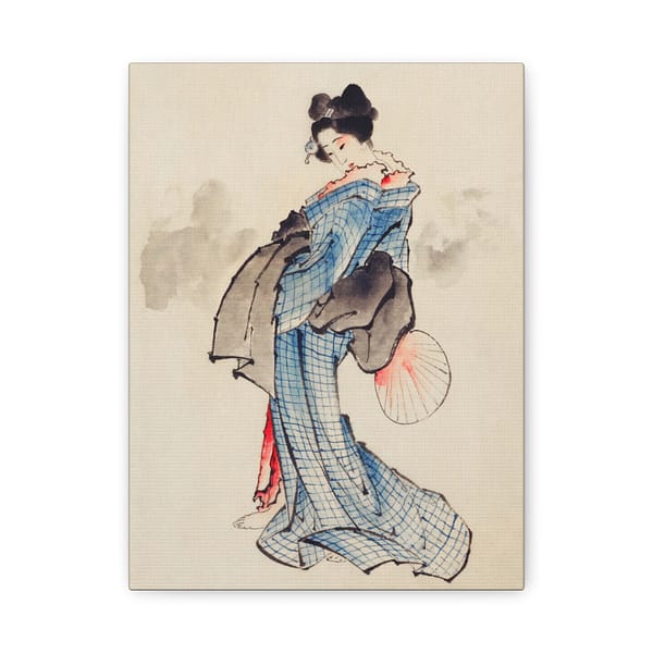11312345551434248720_2048.jpeg Woman Holding a Fan - Katsushika Hokusai (1830) - Japanese Woodblock Canvas Print