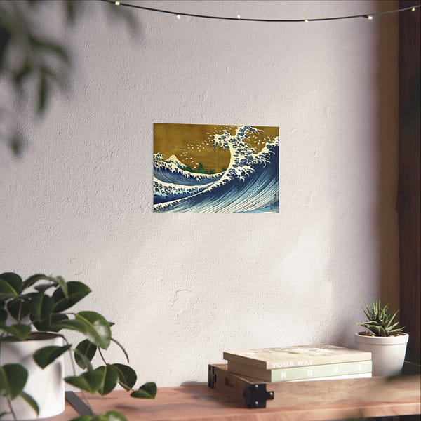 11450865121134329370_2048.jpeg Kaijo no Fuji (Fuji Seen from the Sea) - Katsushika Hokusai (1834) - Japanese Woodblock Poster Print