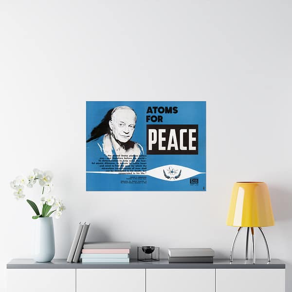 11664874815822143527_2048.jpeg Atoms for Peace – Free World Magazine (c. 1950s) – Atomic Age Poster Print