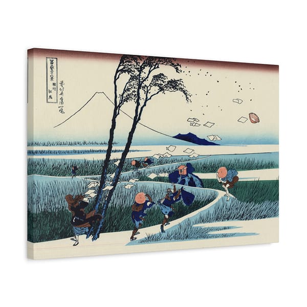 1180312691072968479_2048.jpeg Ejiri in Suruga Province (Sunshu Ejiri) – Katsushika Hokusai (c. 1830-32) – Japanese Woodblock Canvas Print