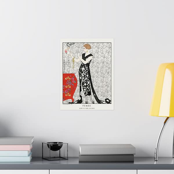 11908883668789470816_2048.jpeg Fumée - Robe du soir, de Beer - George Barbier (1921) - Art Deco Poster Print