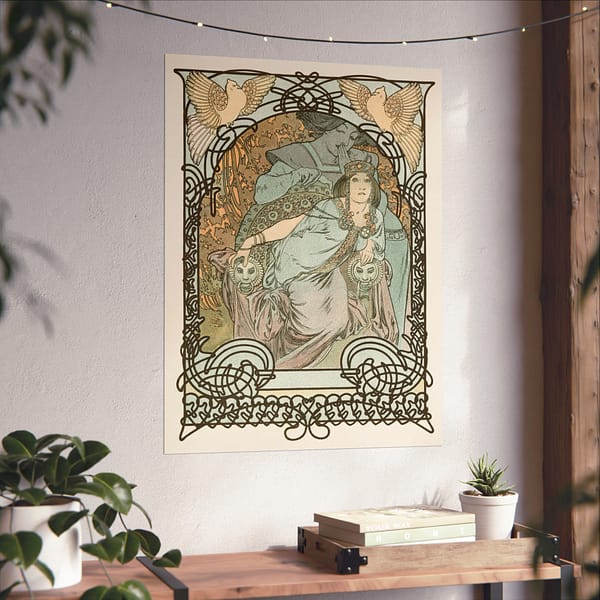 11944192095759377167_2048.jpeg Ilsee, Princesse de Tripoli - Alphonse Mucha (1897) - Art Nouveau Poster Print