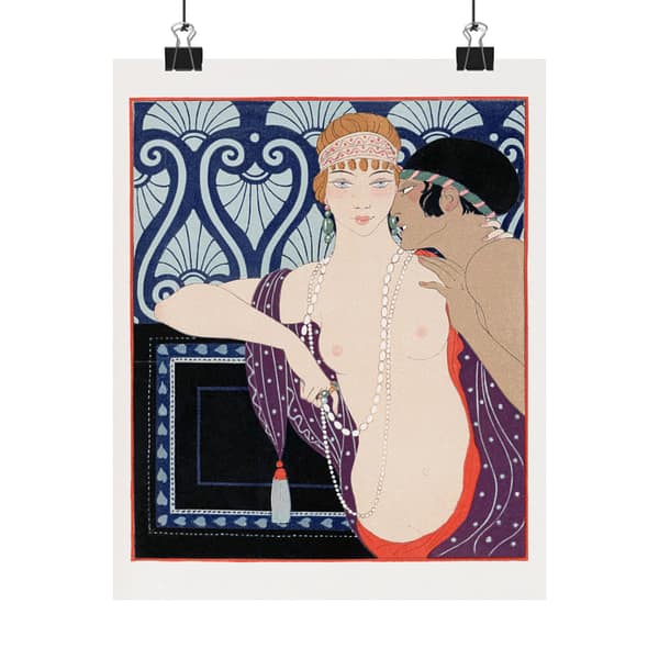 11962650512225600026_2048.jpeg Les Trois Beautes de Mnasidika - George Barbier (1922) - Art Deco Poster Print