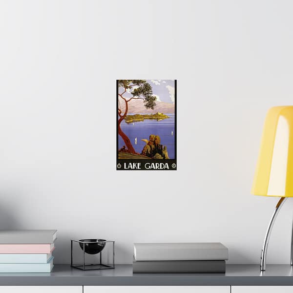 12049745899526087435_2048.jpeg Lake Garda – ENIT Italian National Tourist Board (1924) – Vintage Travel Poster Print