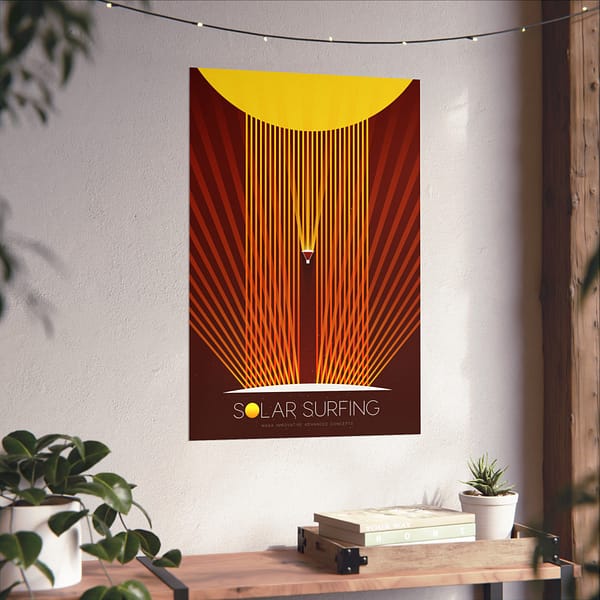 12234464956699234449_2048.jpeg Solar Surfing – NASA Innovative Advanced Concepts – Space Age Poster Print