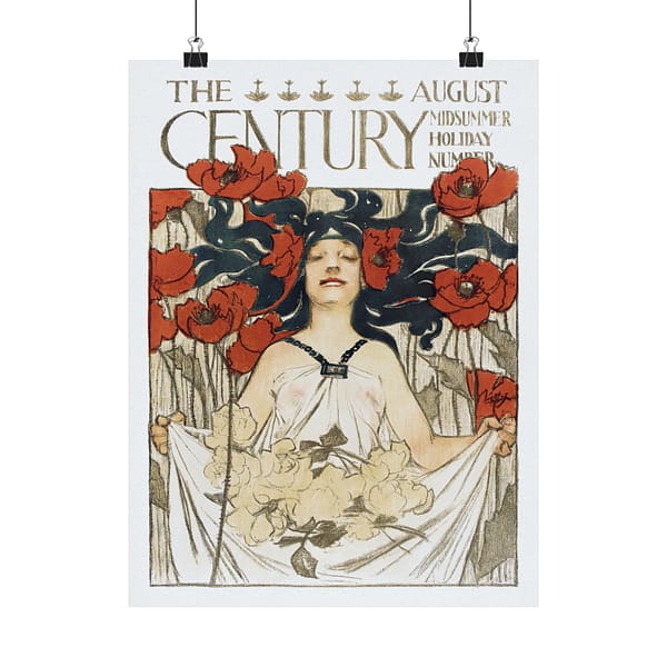 12246825574936282113_2048.jpeg The August Century, Midsummer Holiday Number - Joseph Christian Leyendecker (1896) - Art Nouveau Poster Print