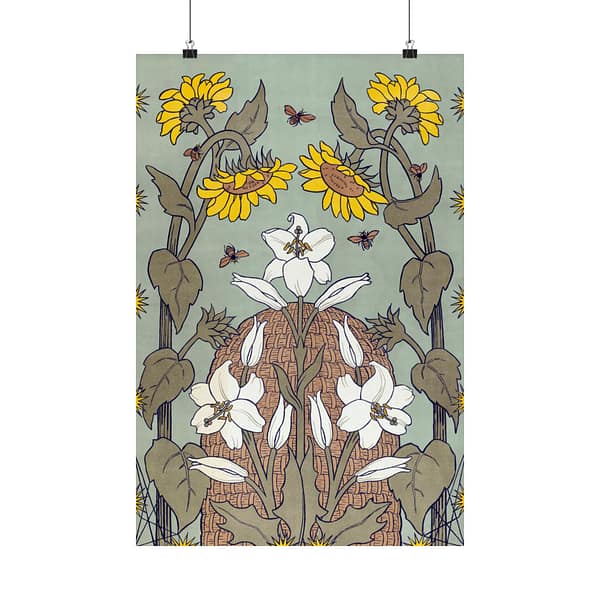 1231703447414133541_2048.jpeg Bees and Beehive – Suze Fokker (1898) – Art Nouveau Poster Print