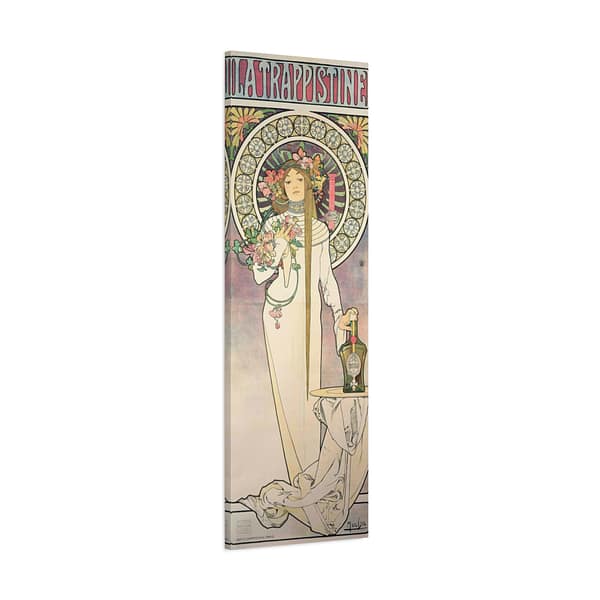 12370498289385181327_2048.jpeg La Trappistine - Alphonse Mucha (1897) - Art Nouveau Canvas Print