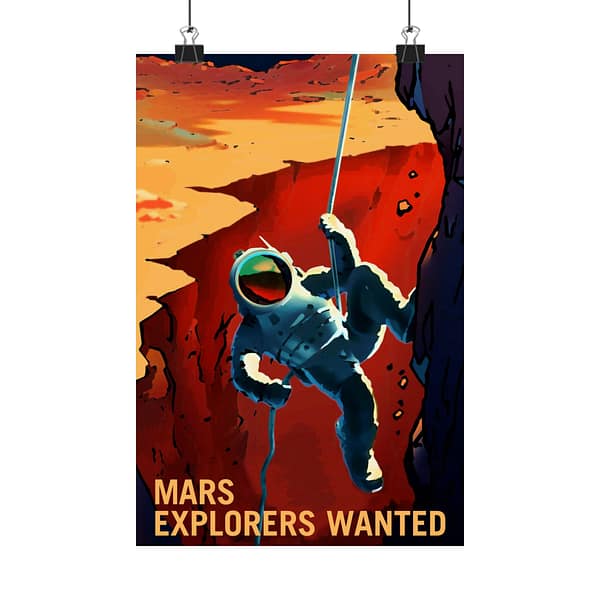 12566105350643172006_2048.jpeg Mars Explorers Wanted – NASA Recruitment Ad – Space Age Poster Print