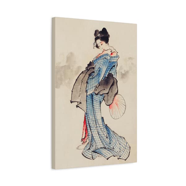 12607542707383964176_2048.jpeg Woman Holding a Fan - Katsushika Hokusai (1830) - Japanese Woodblock Canvas Print