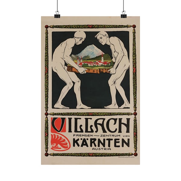 1266538735597927621_2048.jpeg Villach, Kärnten (Carinthia) – Pietro A. Sencig (c. 1900s) – Art Nouveau Poster Print