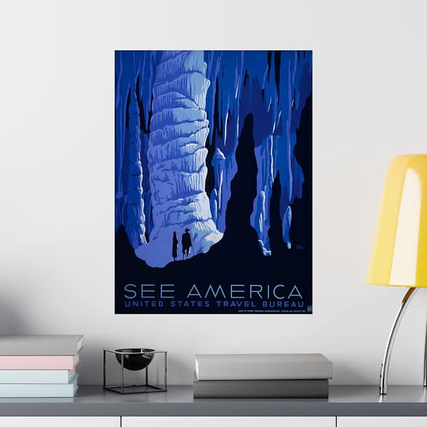 12763159326118021307_2048.jpeg See America, U.S. Travel Bureau – Works Progress Administration (c. 1930s) – Vintage Travel Poster Print