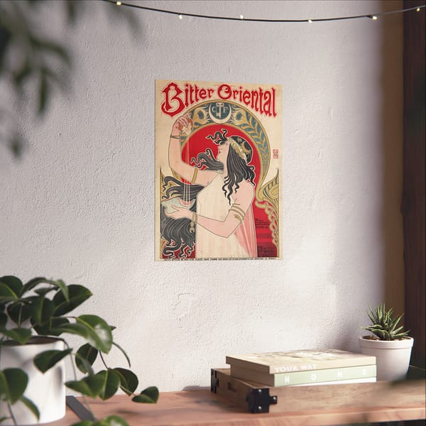 12810094527808384019_2048.jpeg Bitter Oriental ad – Henri Privat-Livemont (1897) – Art Nouveau Poster Print
