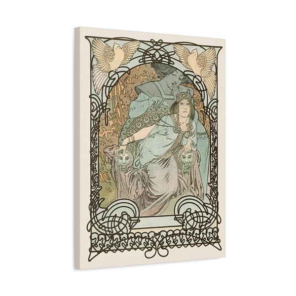 12881755599191767066_2048.jpeg Ilsee, Princesse de Tripoli - Alphonse Mucha (1897) - Art Nouveau Canvas Print
