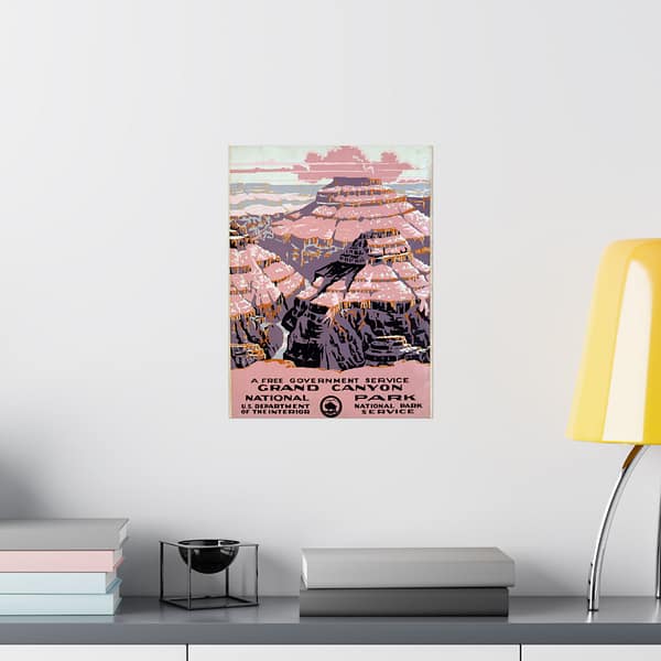 12891273506384951111_2048.jpeg Grand Canyon National Park – Works Progress Administration (1938) – Vintage Travel Poster Print