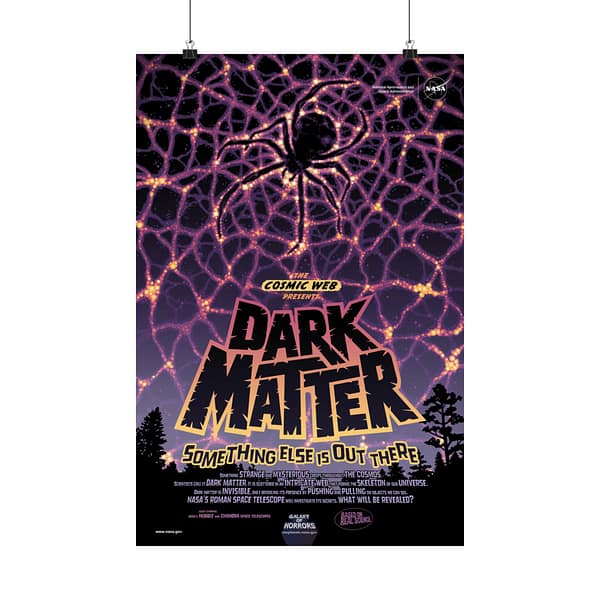 13004087515646806845_2048.jpeg Dark Matter - Something Else is Out There - NASA (2021) - Space Age Poster Print