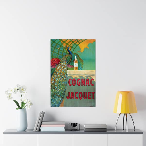 13038722437169619742_2048.jpeg Cognac Jacquet Peacock – Camille Bouchet – Art Nouveau Poster Print